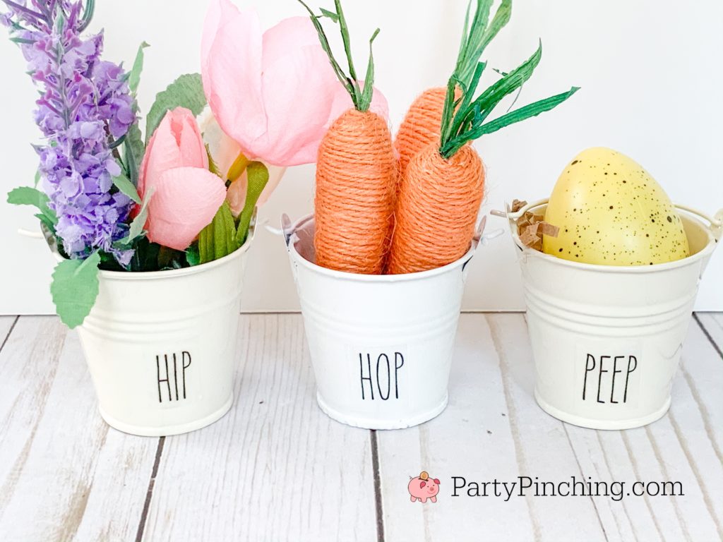 Dollar Tree DIY, Dollar Tree crafts, Easter Dollar store, dollar general diy, cheap inexpensive dollar store decor, budget crafts, Rae Dunn inspired crafts candles, Rae Dunn dupes, Rae Dunn copycats, best inexpensive Easter craft decor